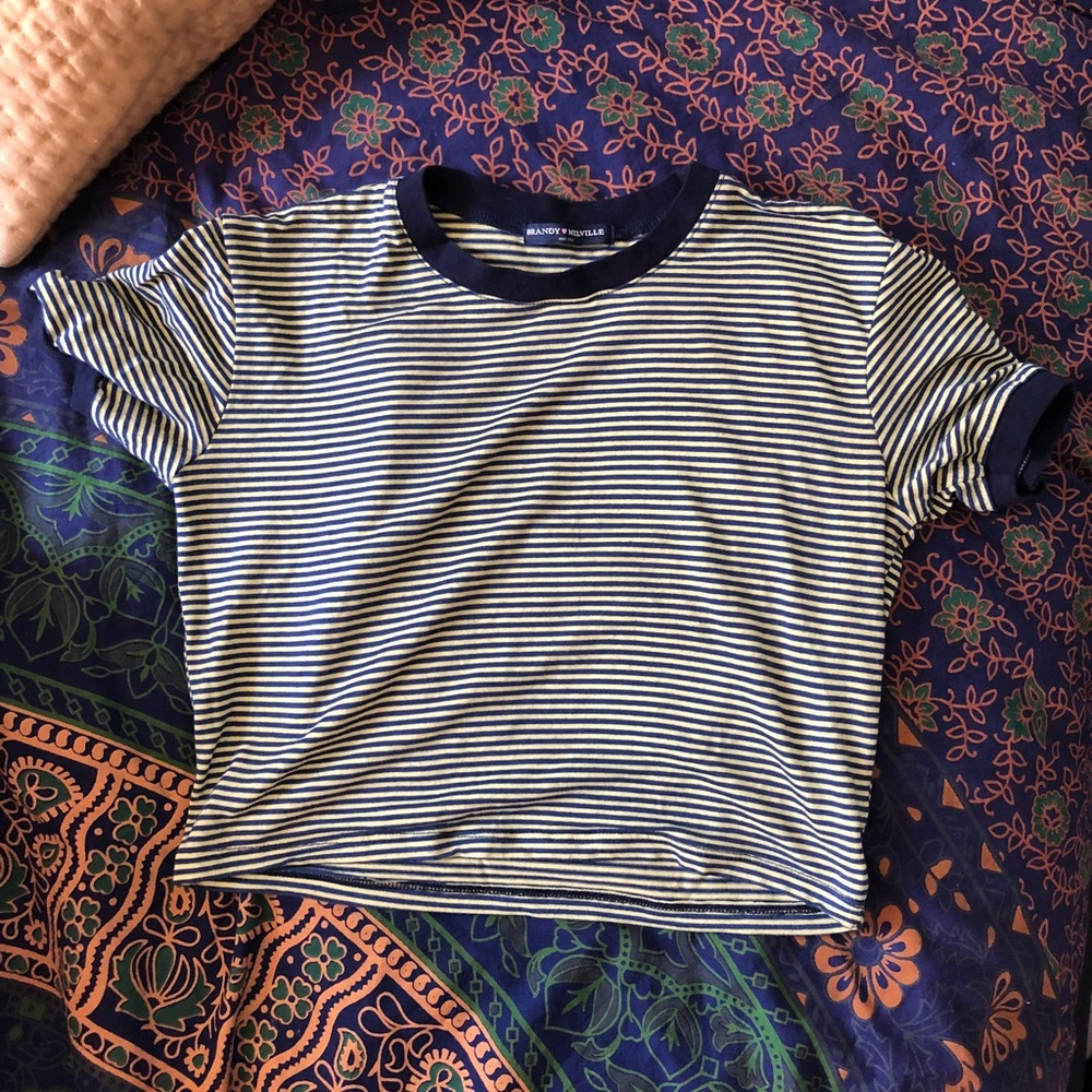Striped Ringer Tee